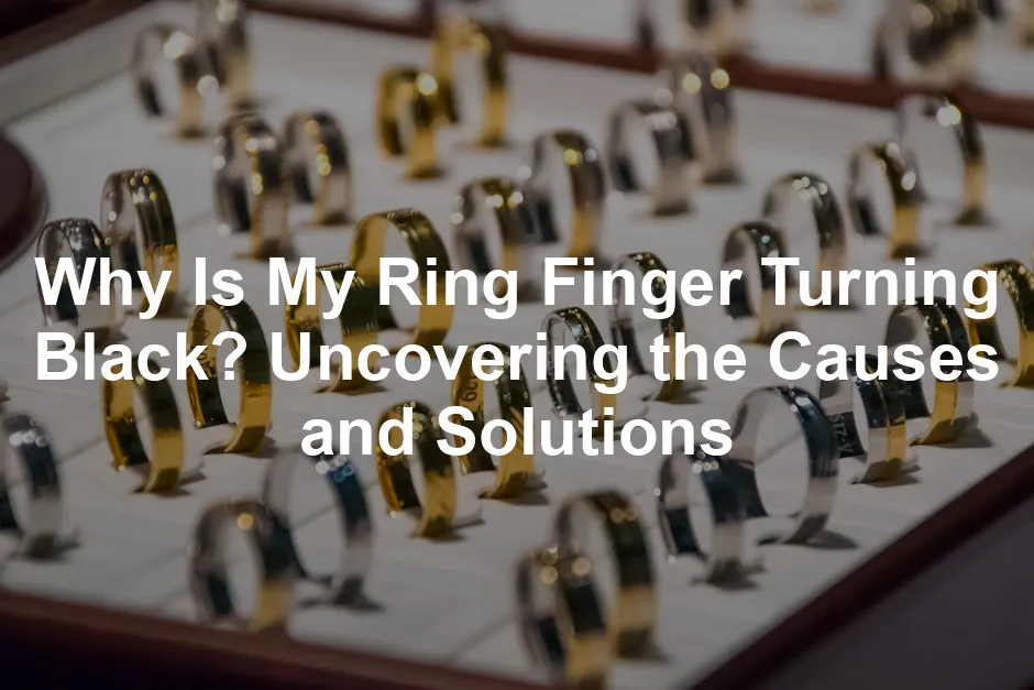 Featured image for Why Is My Ring Finger Turning Black? Uncovering the Causes and Solutions