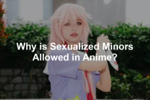 Featured image for Why is Sexualized Minors Allowed in Anime?